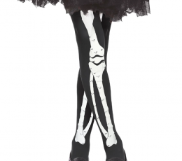 Vaikiškos pėdkelnės "Skeleto kojos" (7-10m.)