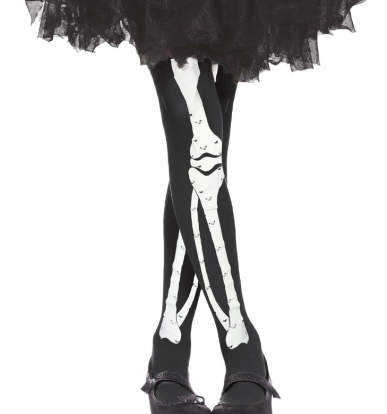 Vaikiškos pėdkelnės "Skeleto kojos" (7-10m.)