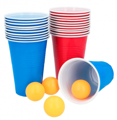 Vakarėlio žaidimas "Beer pong"