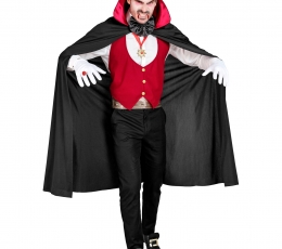 Vampyro apsiaustas su aksesuarais (XL/XXL)