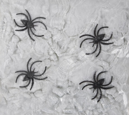 Voratinklis su voriukais, baltas (20 g)