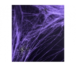 Voro tinklas su voriukais, violetinis (60 g)