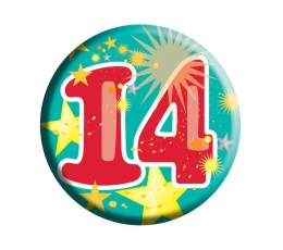 Ženkliukas "14" (6,5 cm)