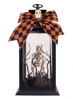 Žibintas "Skeletas stikle"