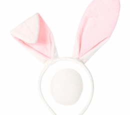 Zuikio aksesuarų rinkinys (ausys, uodega)