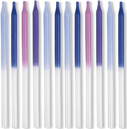 Žvakučių rinkinys, melsvas alyvinis (12 vnt.)