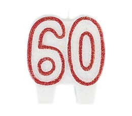 Žvakutė "60" (5,5 cm)