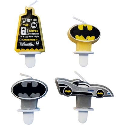 Žvakutės-smeigtukai "Batman" (4 vnt.)