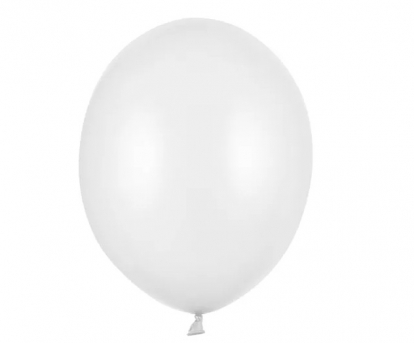 Õhupall, valge pärlmutter (30 cm)