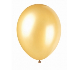 Õhupall, pärlmutter-kuldne (30 cm / Party Deco)