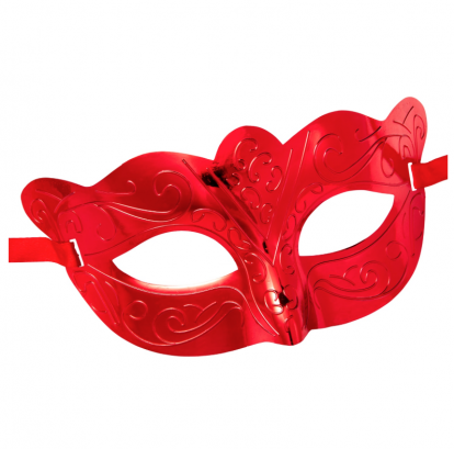 Doomino mask, punane muster