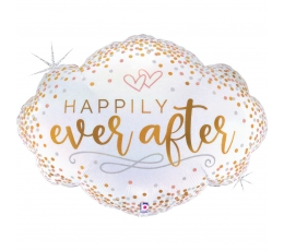 Fooliumist õhupall "Happily ever after" (76 cm)