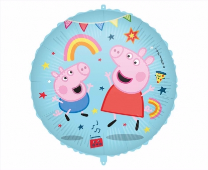 Fooliumist õhupall "Peppa Pig Messy Play" (46 cm)