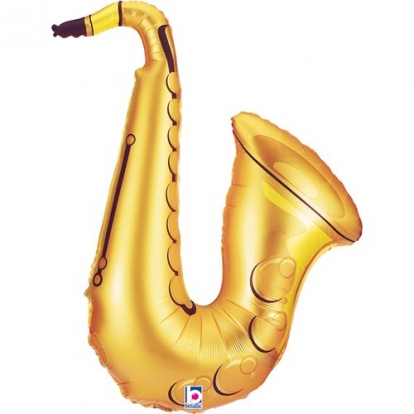 Fooliumist õhupall "Saksofon" (89 cm)