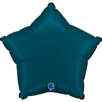 Fooliumist õhupall "Tumesinine täht" (46 cm)