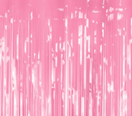 Fooliumkardin, roosa (100x200 cm)