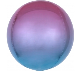  Fooliumõhupall-orbz, lilla-sinine ombre (38 cm)
