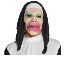 Kapuutsiga mask „Nunn täispuhutud huultega“ 