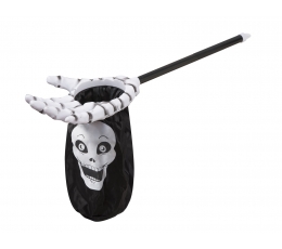 Käsi/korv pulgaga "Skelett" (57 cm)