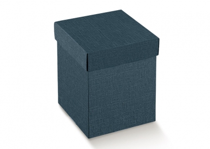 Kinkekarp - Juta Blu ristkülikukujuline / sinine (1 tk/345*345*110 mm.)