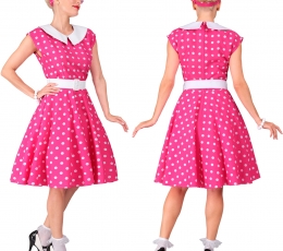 Kostüüm "The 50s Rock'N'Roll Pink Fashion" (M) 2