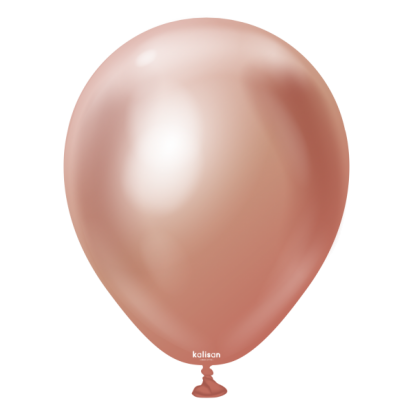  Kroomitud õhupall, mirror rose gold (30 cm/Kalisan)