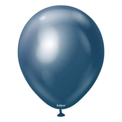 Kroomitud õhupall, mirror navy (12 cm/Kalisan)
