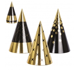 Kübarad „Kuldne karneval“ (6 tk)
