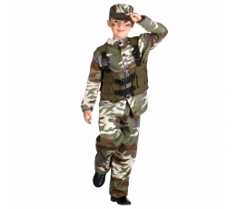Laste sõduri kostüüm (7-9 aastat)