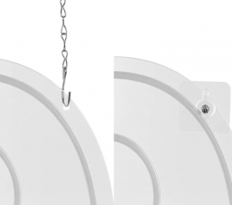 Neoon LED silt „Happy Birthday“, valge 1