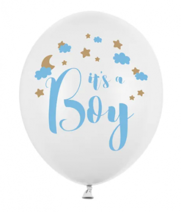 Õhupall "Its's a boy", helesinine (30 cm)