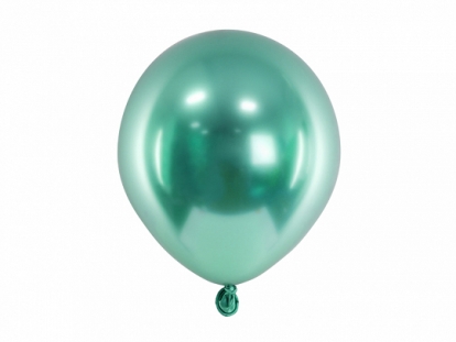 Õhupall, kroomitud piparmündi värvi (12 cm/Party Deco) 