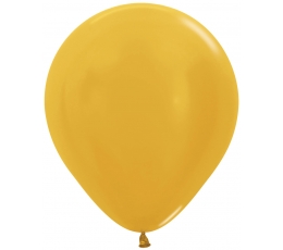 Õhupall, pärlmutter kuldne (45 cm)