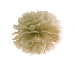 Pom pom pall, kuldne (35 cm)