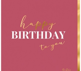 Salvrätikud "Happy Birthday", roosa (16 tk.)