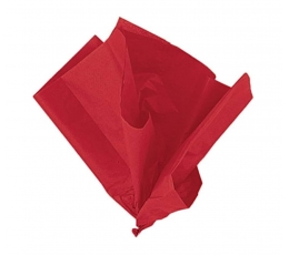 Siidipaber, punane (10 tk/50x66 cm)