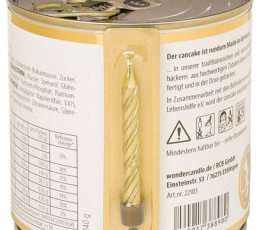 Üllatuskook "Limoncello" purgis, küünlaga (8,5 cm/130 g) 1