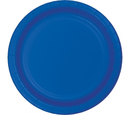  Taldrikud, sinised (8 tk / 22 cm)