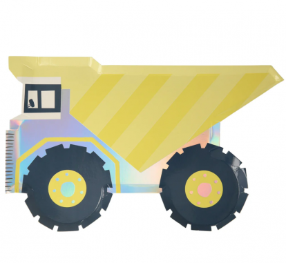 Taldrikud „Veoauto“ (8 tk /18x29 cm)
