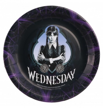 Taldrikud "Wednesday" (8 tk./23 cm)