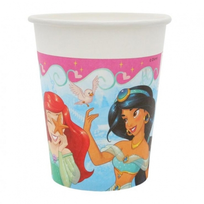 Topsid "Disney printsessid", kompostitavad (8 tk./200 ml)