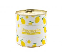 Üllatuskook "Limoncello" purgis, küünlaga (8,5 cm/130 g)