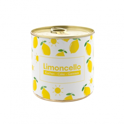 Üllatuskook "Limoncello" purgis, küünlaga (8,5 cm/130 g)