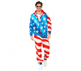 USA Party sportlik karnevali kostüüm (M)