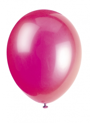 Õhupall, erkroosa pärlmutter (30 cm)