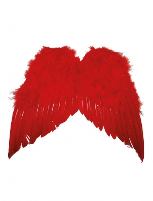 Eņģeļa spārni, sarkani (35 cm)