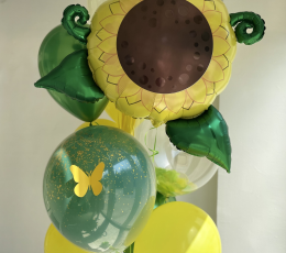 Balonu pušķis "Saulespuķe" 2