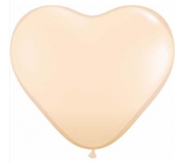 Baloni "Ādas krāsas sirdis" (100 gab. / 15cm Q6)
