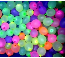 Baloni "Ūdens bumbas", neons (100 gab./8 cm)