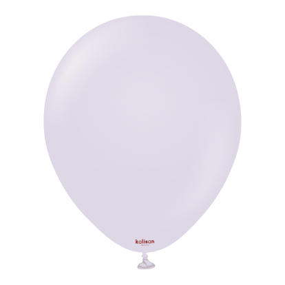 Balons, macaron lilac (12 cm/Kalisan)